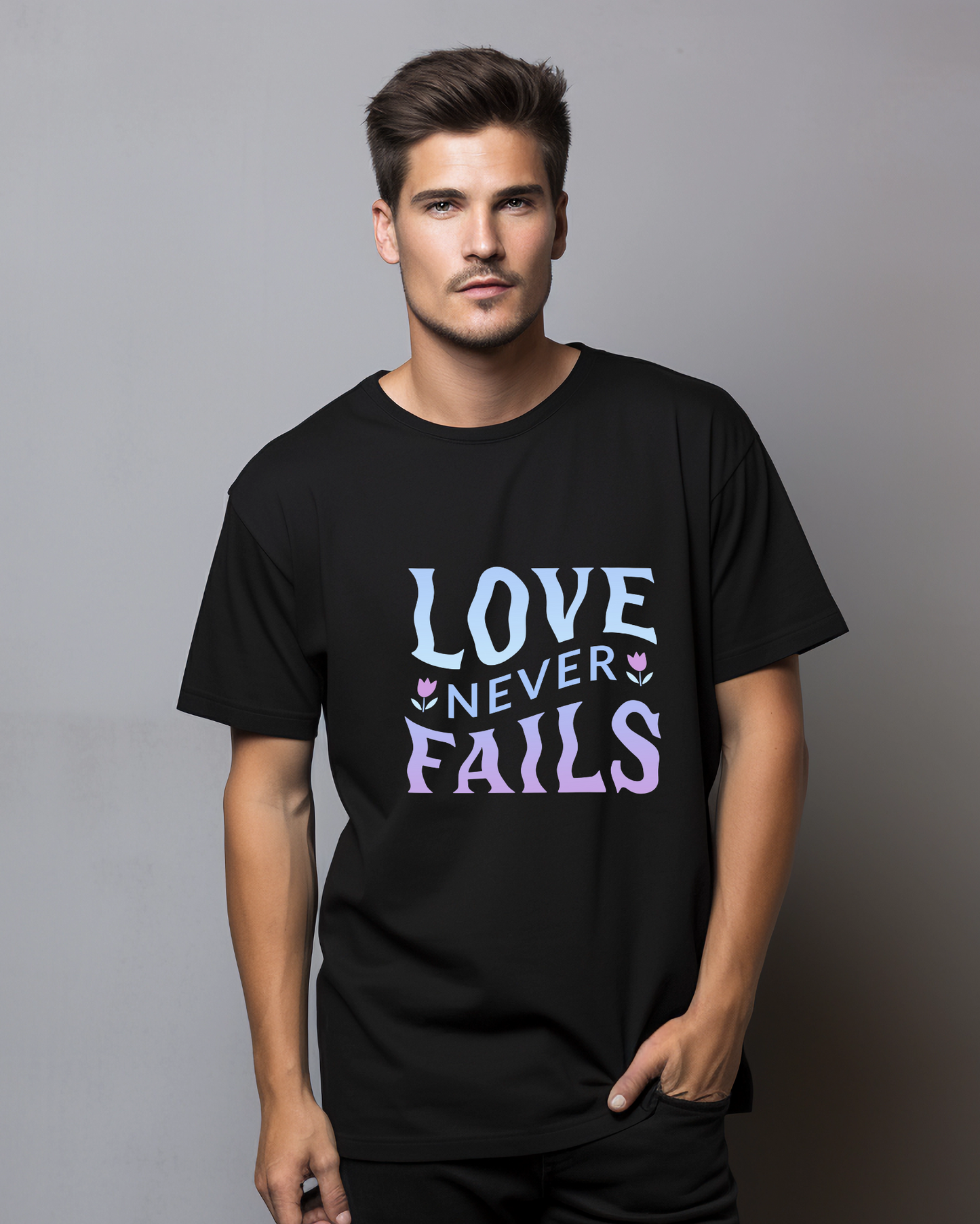 Unisex classic tee Love never fails